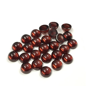 Giá thấp nhất Top bán 6 mét đỏ Garnet đá vòng Cabochon bán quý Loose đá quý số lượng lớn rất nhiều Đối với trang sức làm - Product Image 3