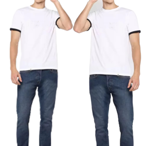 Camiseta Moderna para Hombre, Estampada, de Algodón Suave, Corte Holgado, Informal, con Logotipo Personalizado, de Secado Rápido, Transpirable y Ecológica para Verano - Product Image 6