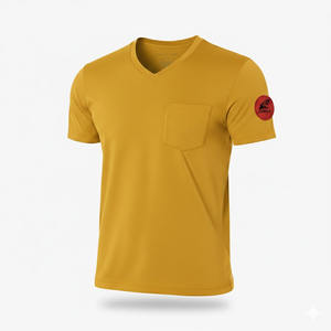 T-shirts de sport pour hommes personnalisés avec logo sur mesure en gros, 100% coton, séchage rapide et respirant, coupe classique, meilleur prix - Product Image 4