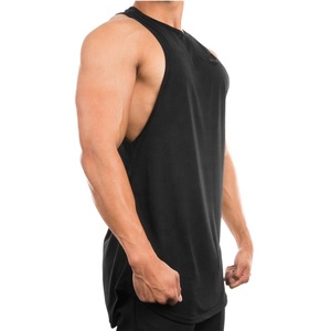 Vente en gros de vêtements de fitness d'été personnalisés pour hommes, débardeur en polyester et spandex pour musculation - Product Image 4