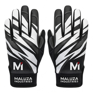 MALUZA INDUSTRIES Durable Microfiber Synthetic Leather Mechanics <b>Gloves</b> Breathable Stretch Back Automotive Repair Safety - Product Image 1