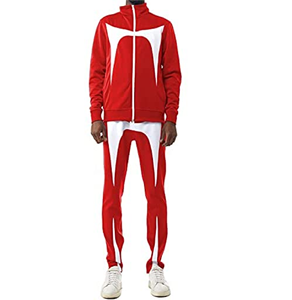 Combinaison de sport deux pièces pour homme, Logo personnalisé, vêtements actifs, fermeture éclair sur le devant, survêtement coupe cintrée, combinaison Spider Venom - Product Image 6