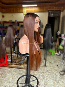 Vente en gros, perruques longues et droites, cheveux humains bruts, perruques Lace Front 2x6, cheveux vietnamiens bruts, cheveux vierges pour femmes noires - Product Image 3