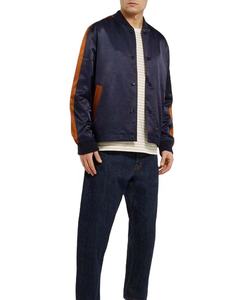 แจ็คเก็ตบอมเบอร์กระดุมหนาสำหรับฤดูหนาวโลโก้ออกแบบได้ตามต้องการเสื้อแจ็กเก็ตนักออกแบบแฟชั่นสำหรับกลางแจ้งไฟลท์โอเวอร์ไซส์ - Product Image 3