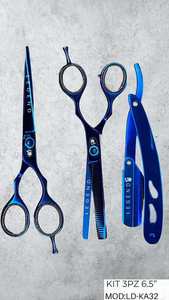 Ciseaux de coiffure, ciseaux de coupe de cheveux, ciseaux à effiler, ciseaux pour barbier, kit de coupe de cheveux, dropshipping - Product Image 4