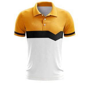 Camisetas de polo personalizadas de alta calidad para hombre, ropa informal en blanco de punto de algodón 100% con bordado - Product Image 2