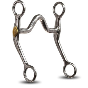 Bridon d'entraînement équestre en acier inoxydable durable pour la pratique et les séances d'entraînement, style bridon - Product Image 1
