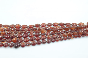 Granate de hessonita facetado 3*5mm de pie en forma de corazón cuentas de piedra granate corazón cuentas de piedra - Product Image 4