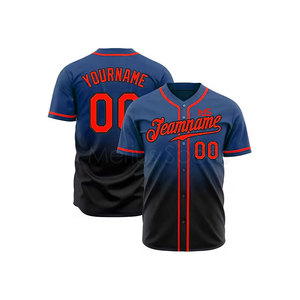 Maillot de baseball professionnel taille adulte, personnalisable, construction flexible avec confort durable - Product Image 2