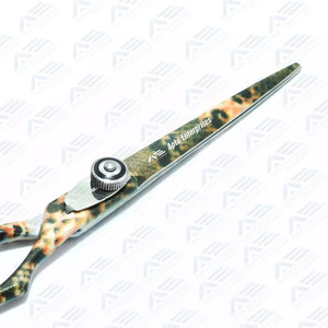 Tijeras de Corte de Pelo Seguras para Instrumentos de Belleza Profesionales, Tijeras de Pelo Rectas de Acero Inoxidable con Punta Redonda de Seguridad - Product Image 3
