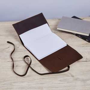 Portafolio Ejecutivo Profesional de Cuero A4, Carpeta para Reuniones con Cubierta de Cuero, Papelería Comercial al por Mayor LBC-0044 - Product Image 2