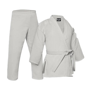 Uniforme de Karate, Karate Gi, Traje de Artes Marciales, Logotipo Bordado Personalizado, Uniforme de Karate Blanco para Hombres, Mujeres y Niños, Venta al Por Mayor - Product Image 3