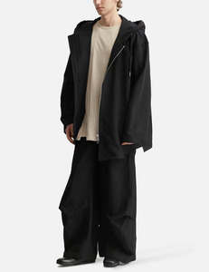 Lightweight Full <b>Zip</b> 100% Cotton Winter Hoodie Jacket Relaxed Fit Oversized Solid Color Hoodies Minimalist Casual Wear - Product Image 5