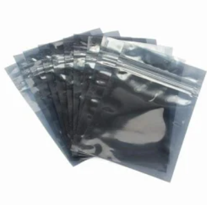 LDPE Biodegradable Antistatic ESD Protection Zipper <b>Packaging</b> Bags PET/AL/CPP <b>Material</b> 170mm X 250mm for Consumer Electronics - Product Image 2