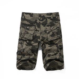 Camo Cargo Shorts Sports Workout Gym Fitness Respirant Hommes denim Coton 4 Poches Cargo Shorts Imprimé Cargo shorts pour hommes - Product Image 3