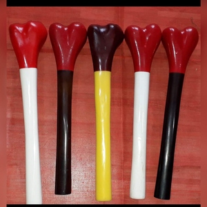 Trompette rituelle bouddhiste Kangling fabriquée en Inde par un maître artisan pour les chants du monastère du Népal et les rites bouddhistes japonais Shingon - Product Image 3