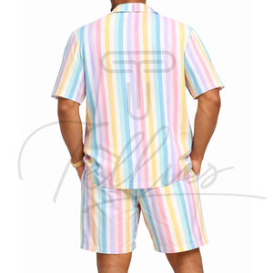 Camisas de Verano para Hombre, Estilo Nuevo, Corte Regular, para Vacaciones, Cómodas, Transpirables, Estampadas, de Poliéster/Algodón, Gran Venta - Product Image 4