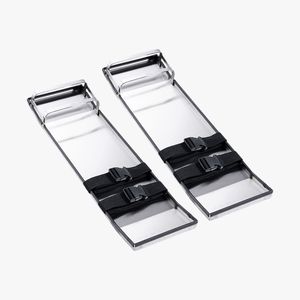 Cuscinetti e Protezioni per Ginocchia in Acciaio Inossidabile per Calcestruzzo 28FT X 8FT, Coppia di Pattini per Macchine da Calcestruzzo 28FT X 8FT - Product Image 1