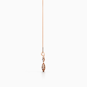 Colgante de Diamante de Laboratorio con Doble Corazón de Lujo para Mujer en Oro de 10K, 14K, 18K y Plata 925, 935 - Product Image 4