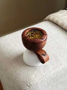 Brûleur à Bakhoor en bois époxy fait main, diffuseur d'aromathérapie pour la pièce, bougies et porte-encens pour parfums d'intérieur - Product Image 3