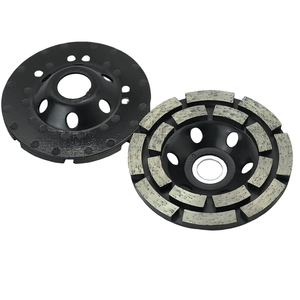 Offre Spéciale double rangée diamant meulage vague tasse roue résine remplie turbo - Product Image 3