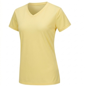 Top Selling <b>Plain</b> Blank Ladies T-Shirt for Adults Size Low Price Women Acid Wash T-Shirts in Solid Color With Custom Design - Product Image 1