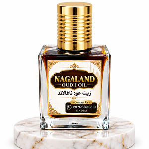 Huiles Aloura, huile d'agarwood du Nagaland de luxe, naturelle, biologique, 100% pure, distillée à la vapeur, flacon carré, parfum terrestre - Product Image 2