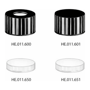 Bouchon à vis Hellma GL14 avec joint en silicone pour l'entretien des cellules chimiques 24mm/30mm PP - Product Image 2