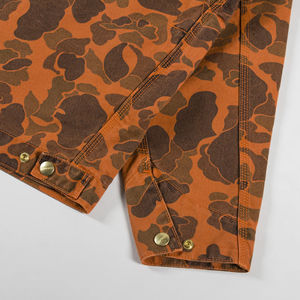 Chaqueta de safari Everest Custom Streetwear unisex, de lona de pato, con cremallera, ecológica, reversible, impermeable para invierno. - Product Image 5