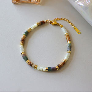 Pulsera de Código Morse Creativa para Mujer y Hombre, Pulsera de Cuentas Multicolor Estilo Boho de Verano con Cierre de Langosta, Regalo para Amiga, Hermana, Esposa - Product Image 5