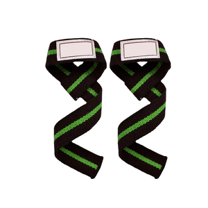 High Quality Cotton Weight <b>Lifting</b> Power <b>Straps</b> <b>For</b> Improved <b>Lifting</b> Grip And Wrist Support In Regular Gym Workout Sessions - Product Image 3