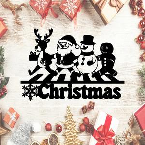 Décoration murale sur le thème de Noël pour une ambiance festive saisonnière, idéale pour la décoration intérieure, les fêtes, le salon, la chambre et la cuisine. - Product Image 4