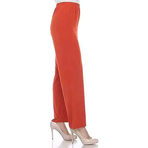 Pantalones de Yoga Largos Acampanados de Cintura Media para Mujer, Nuevo Diseño Transpirable, Levanta Glúteos, Estilo Casual Urbano de Cintura Alta para Mujer - Product Image 4