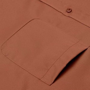 เสื้อเชิ้ตแขนยาวทรงเข้ารูป ผลิตจากผ้าฝ้าย 100% สำหรับธุรกิจ - Product Image 3