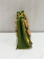 Sac à main artisanal en bambou perlé vert, idéal pour l'été et l'automne, sac de villégiature, vente en gros, OEM, export, marque privée