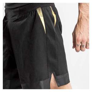 Pantalones Cortos Bermuda para Hombre, Negros con Estampado Floral, Transpirables, Cintura Elástica, Secado Rápido, Estilo Deportivo, Corte Medio, Tejido de Poliéster - Product Image 4