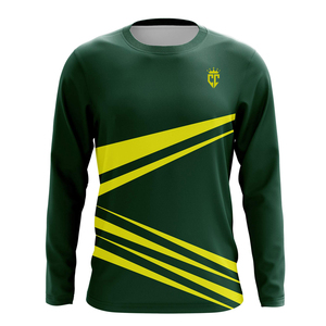 Maillot de gardien de but à col rond, respirant, impression sublimée personnalisée, manches longues, maillots de gardien de but de football - Product Image 1