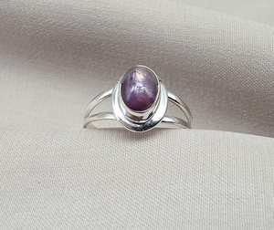 Anillo de rubí natural en plata de ley 925, joyería hecha a mano para mujer - Product Image 1