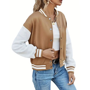 Chaqueta Universitaria de Primera Calidad para Mujer con Logotipo Personalizado, Chaqueta Universitaria para Mujer con la Mejor Tela - Product Image 3