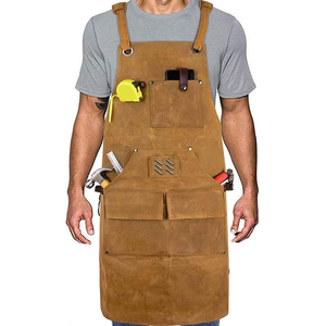 Heavy Duty Garage Mechanic <b>Apron</b> Fabric Best Quality Wholesale Custom Logo Factory 2026 - Product Image 1