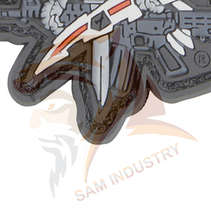 Customized Logo 3D Embossed Eco-Friendly PVC Rubber Patches OEM Personalized <b>Design</b> Pvc Patches For Sale - Product Image 6