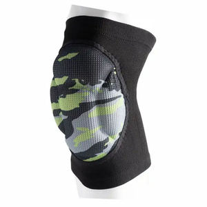 Manchon de soutien du genou unisexe bleu clair, respirant, à enfiler, confortable, pour l'entraînement et le sport, protection de base - Product Image 1