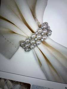 Elegant Gold Metal Napkin Rings Modern Luxury Wedding Dinner <b>Table</b> <b>Decoration</b> <b>Accessories</b> Eco-Friendly Durable Customizable - Product Image 5