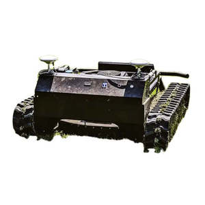 Cortacésped inteligente tipo oruga con control por aplicación y monitoreo remoto para uso en jardín - Product Image 1