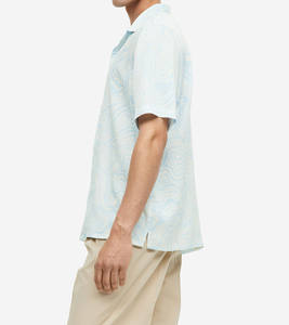 Chemise décontractée à manches courtes pour homme, nouvelle mode, impression personnalisée, prix raisonnable, soldes d'été, utilisation en extérieur - Product Image 3