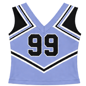 <b>Purple</b> Cheerleading Uniform <b>Top</b> Sleeveless Athletic V Neck Cheer <b>Top</b> for Women Girls Dance Team Performance Competition - Product Image 2