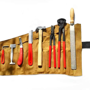 Kit de Herrador con Bolsa de Herramientas, Incluye Todo el Equipo de Herrador, Herramientas Portátiles Ligeras de Acero Inoxidable, Kit de Herrador a Precio Económico - Product Image 1