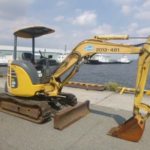 Mini-excavatrices d'occasion japonaises de 3 tonnes, capacité de la benne de 0,1 m, puissance de 20 000 W, KOMATSU HITACHI pour PC30 PC40 PC45 - Product Image 4