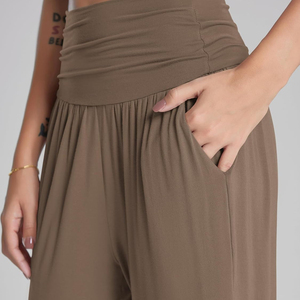 Premium Quality Customized Women's Plazo Pant Hot Selling Quick Dry Casual Plazo Pant Ladies - Product Image 4