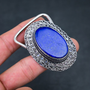 Venta al por mayor de cabujones de lapislázuli azul real, piedras preciosas para joyería femenina - Product Image 1